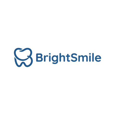BrightSmile — dental clinic logo made with MakeLogoNow
