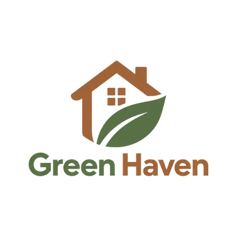 Green Haven — real estate logo made with MakeLogoNow